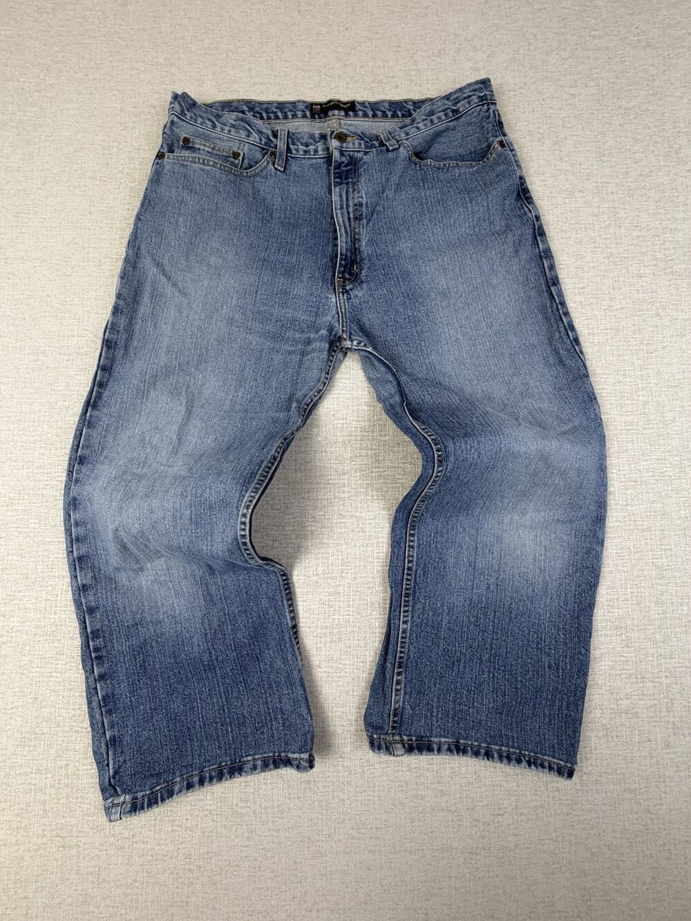 Polo Jeans Co Ralph Lauren Men’s 38x26 Baggy Relaxed Fit Blue Jeans